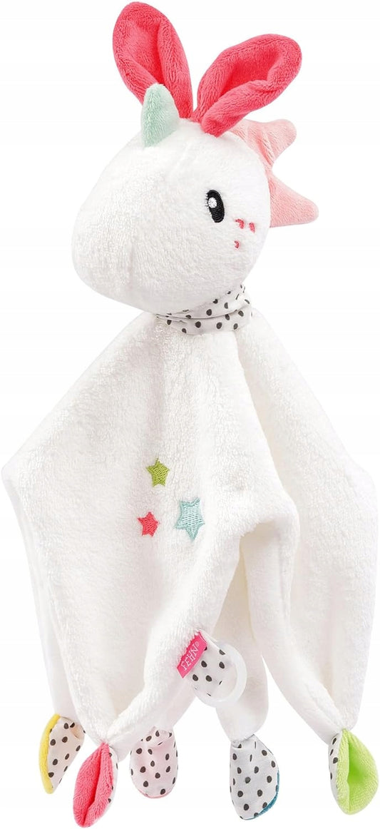FEHN komforter przytulanka AIKO&YUKI 30 cm, miękka przytulanka jednorożec dla niemowląt 0+