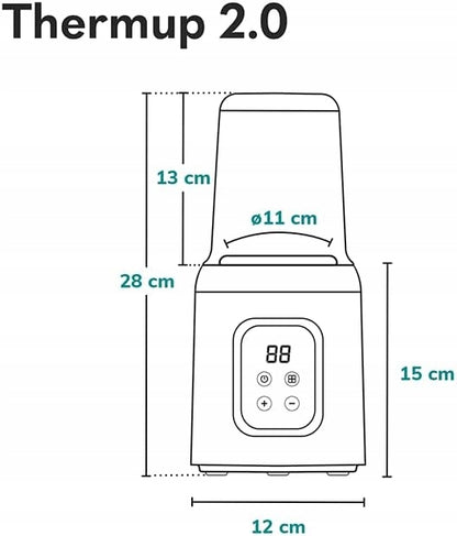 LIONELO 5-in-1-flessenverwarmer Thermup 2.0