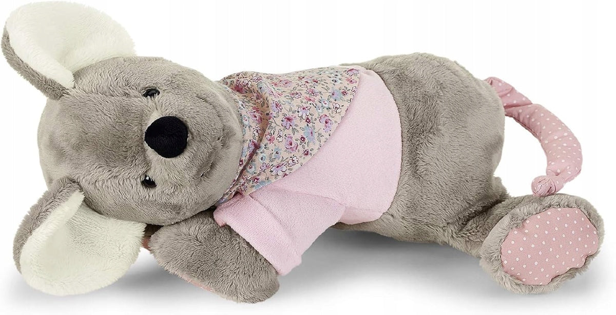 STERNTALER Mabel egér plüssjáték zenélő szívhanggal 25 cm