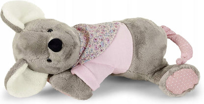 STERNTALER Mabel egér plüssjáték zenélő szívhanggal 25 cm