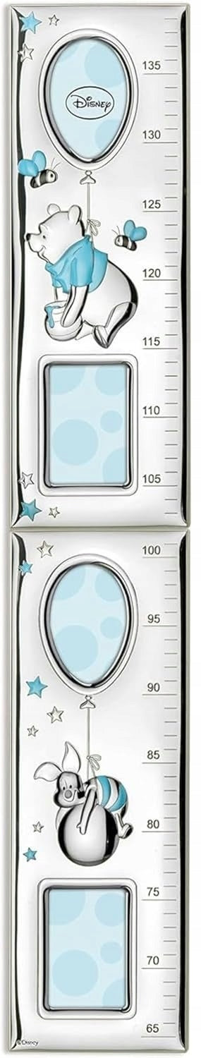 VALENTI Disney Winnie l'Ourson toise en argent et bois 140 cm