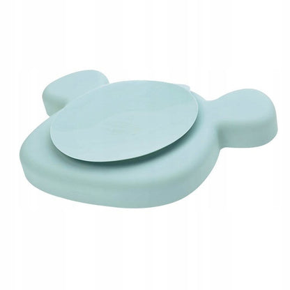 LASSIG Little Chums assiette en silicone avec ventouse