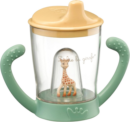 VULLI Sophie la Girafe csőrös itatópohár 180 ml 6 hónap+