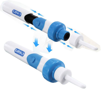 C-EARS elektromos fültisztító készülék + tok és kefe