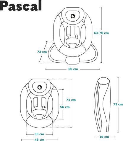 LIONELO PASCAL rocker, bouncer with vibrations and melodies