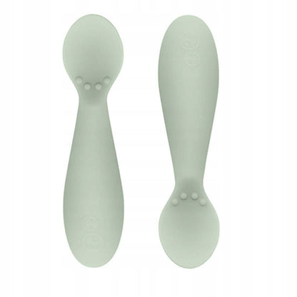 EZPZ Tiny Spoon lot de 2 petites cuillères en silicone 4 mois+