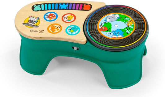 BABY EINSTEIN DJ Discovery drewniana konsoleta dotykowa 50 melodii i dźwięków