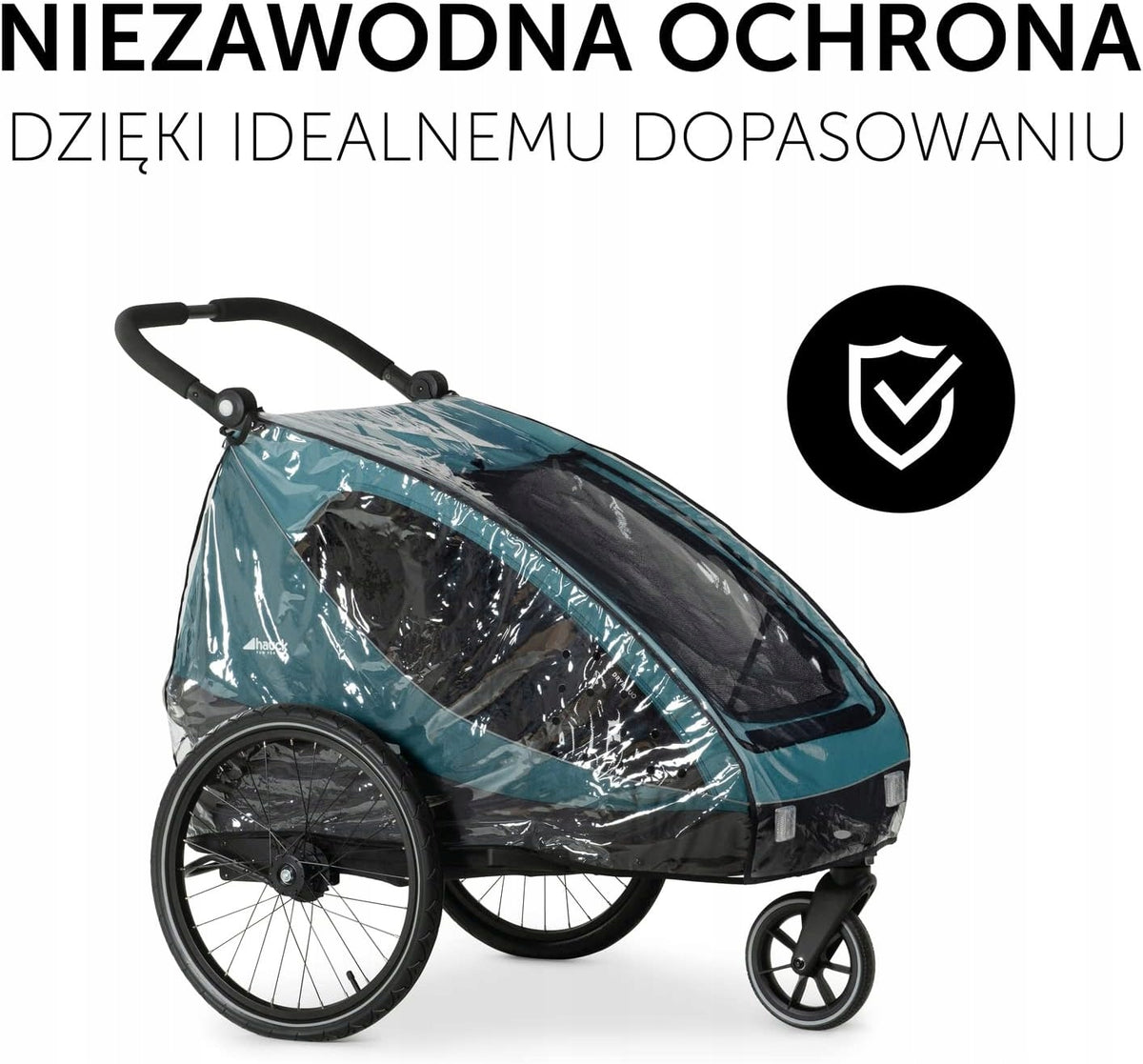 HAUCK DRYK DUO folia przeciwdeszczowa do przyczepki