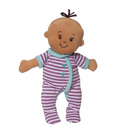 MANHATTAN TOYS Wee Baby Stella plüss baba 27 cm + maci és cumisüveg