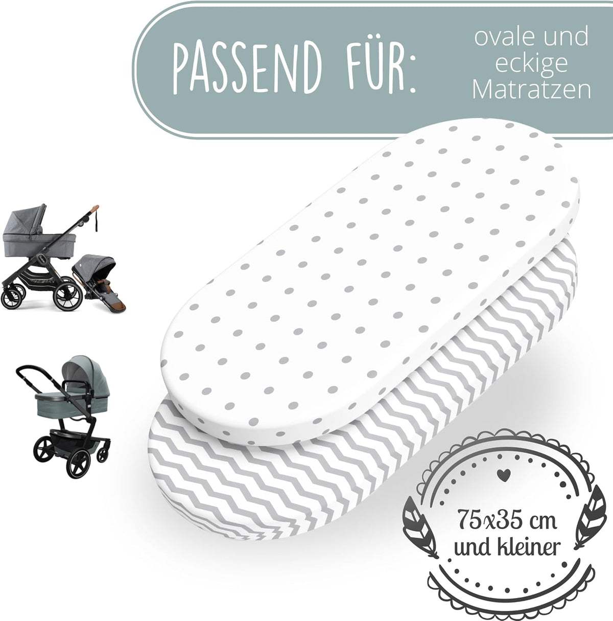 MIMADU fitted sheet x2