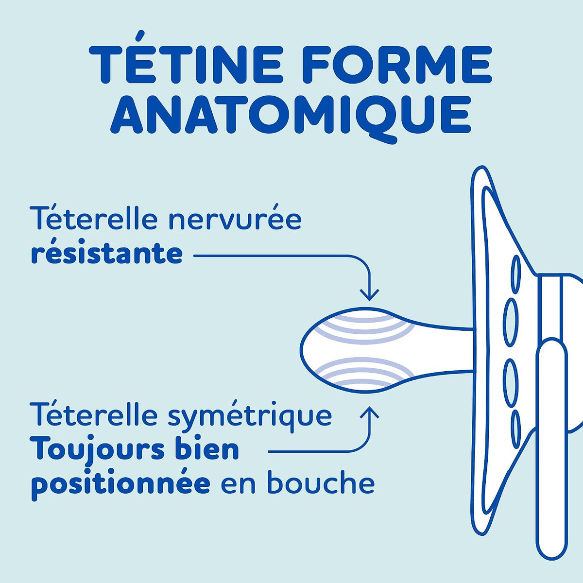 DODIE anatomisk sut 18m+ Bébé Ours x3