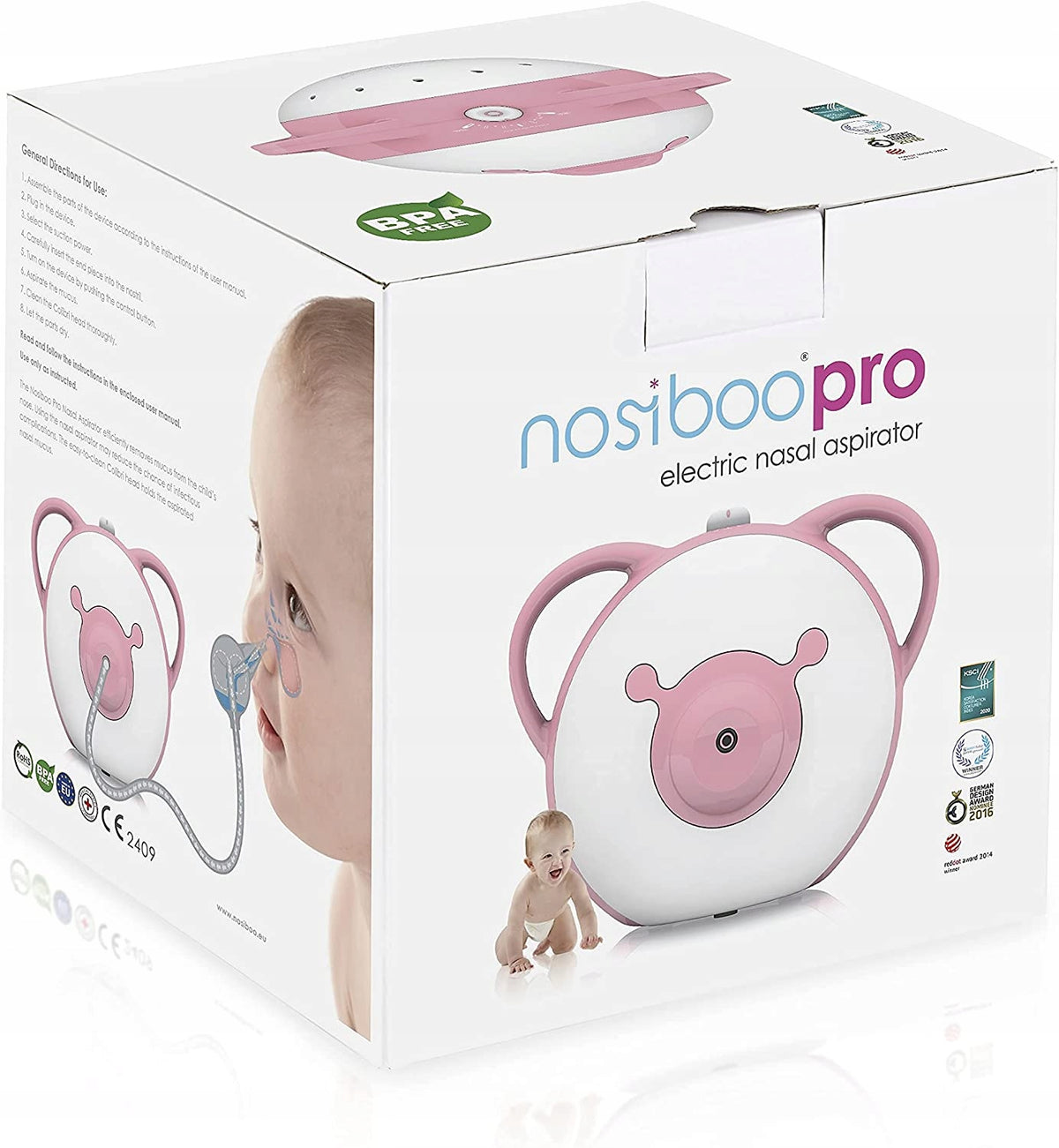 NOSIBOO PRO elektrische neusaspirator