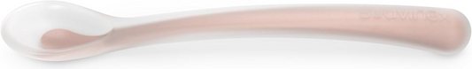 SUAVINEX Selection elastyczna łyżeczka silikonowa 16 cm 4 m+ różowa
