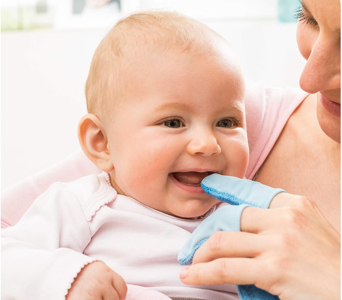 MAM Oral Care Rabbit mikrofiberbørste til mundhulen 0 +