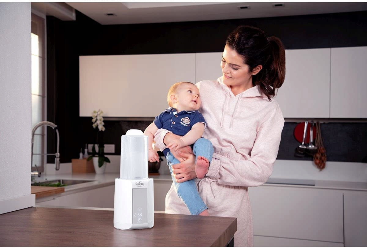 CHICCO flessenwarmer + 2-in-1-sterilisator