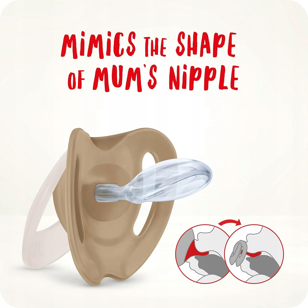 NUK STAR chupeta x2 0-6m DIA&NOITE
