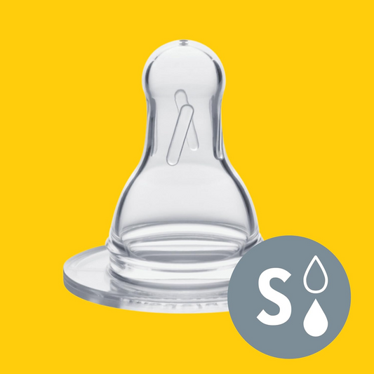 MEDELA suzetă pentru biberoane 0+ mărimea S x2