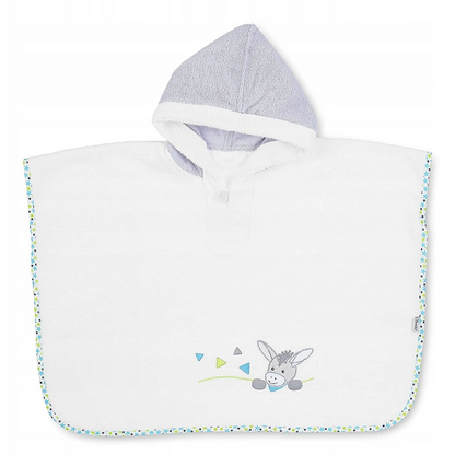 STERNTALER poncho met capuchon Ezel 50x70