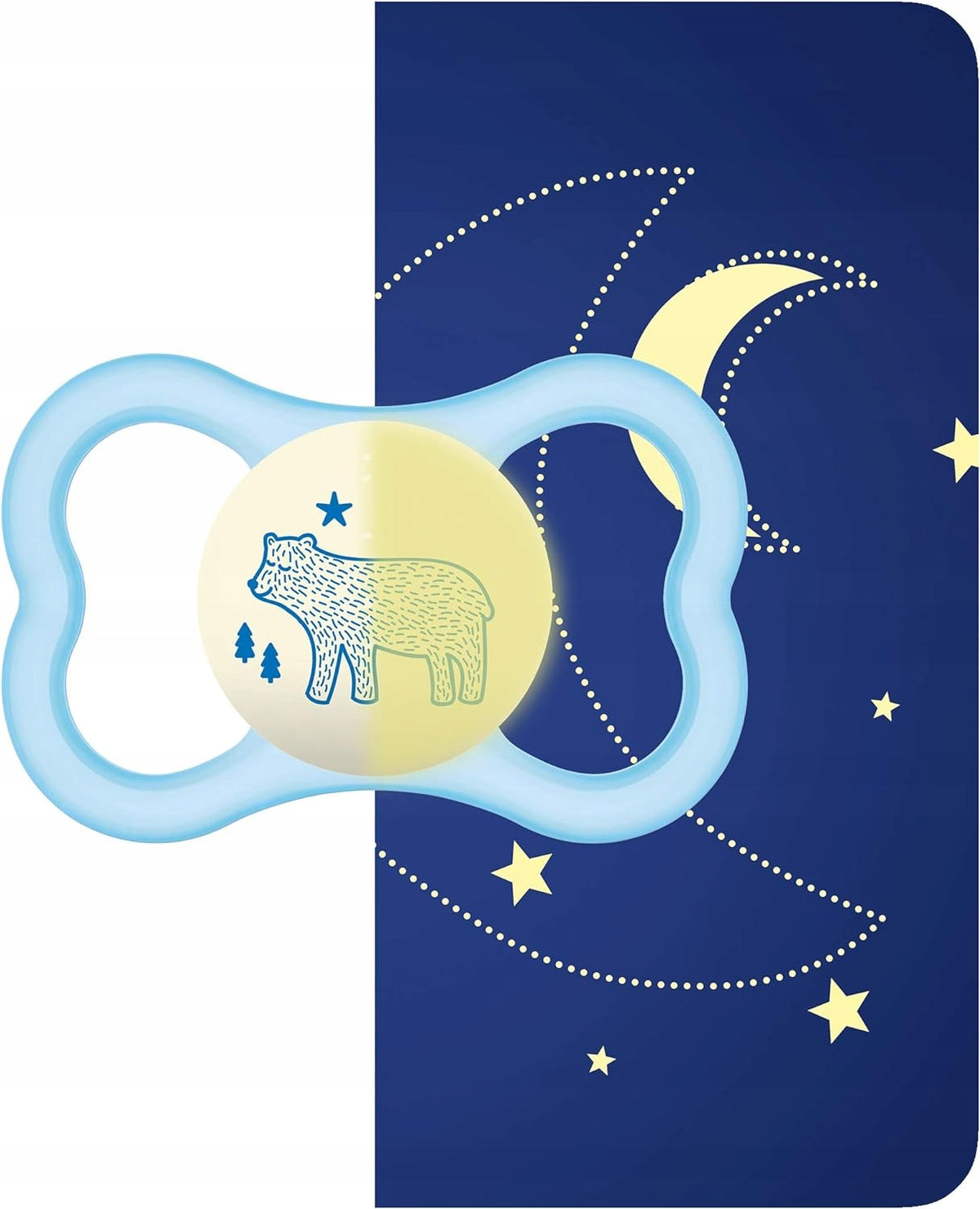 MAM AIR NIGHT suzetă liniștitoare x2 6-16m