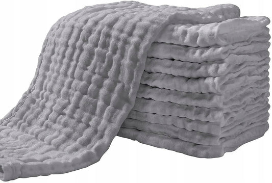 YOOFOSS muszlin pelenkák 25 cm x 49 cm 10 dbdb