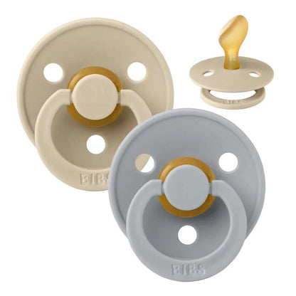 BIBS 2 anatomical rubber pacifiers