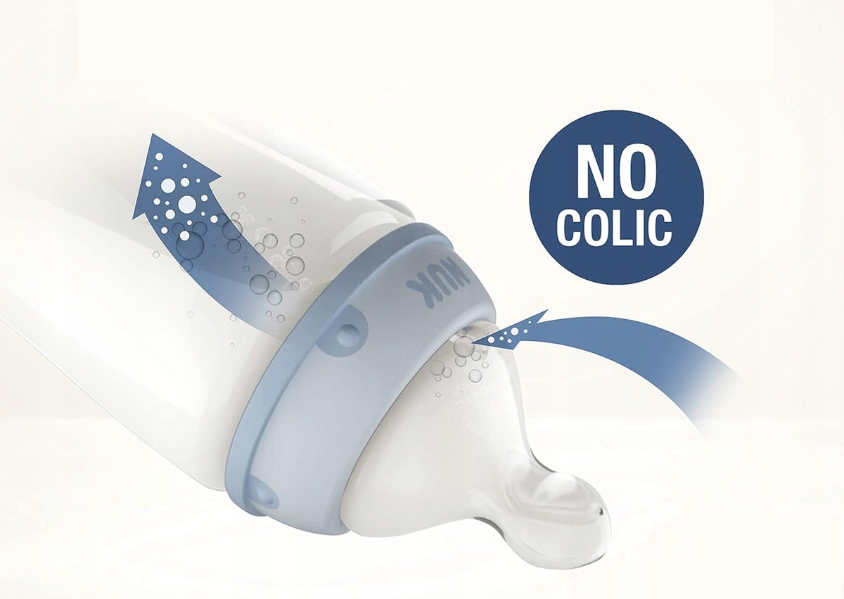NUK First Choice+ 0–6 hónap CUMISÜVEG 300 ml hőmérsékletjelző TIGRIS