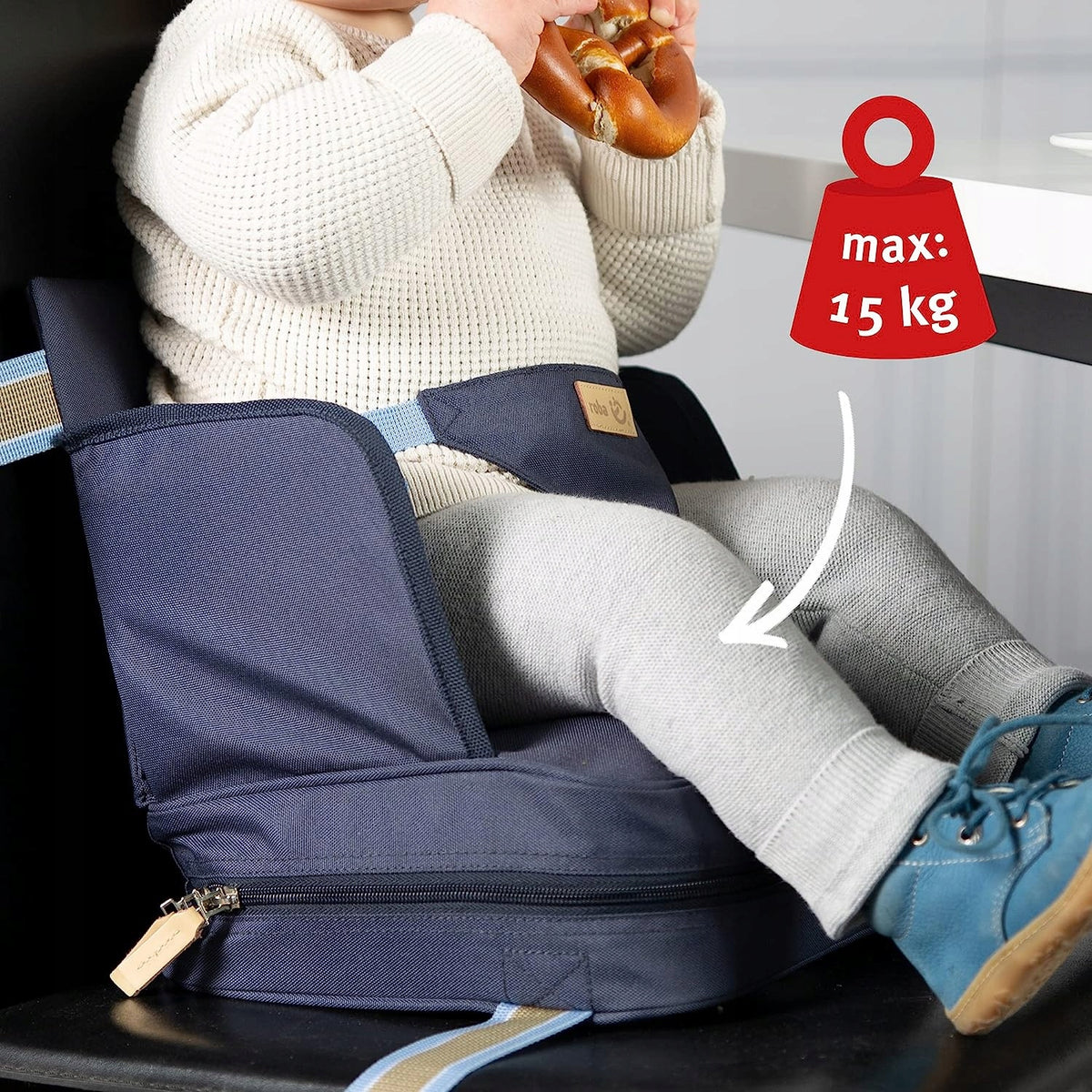 ROBA chaise haute de voyage pour bébé ROCK STAR BABY