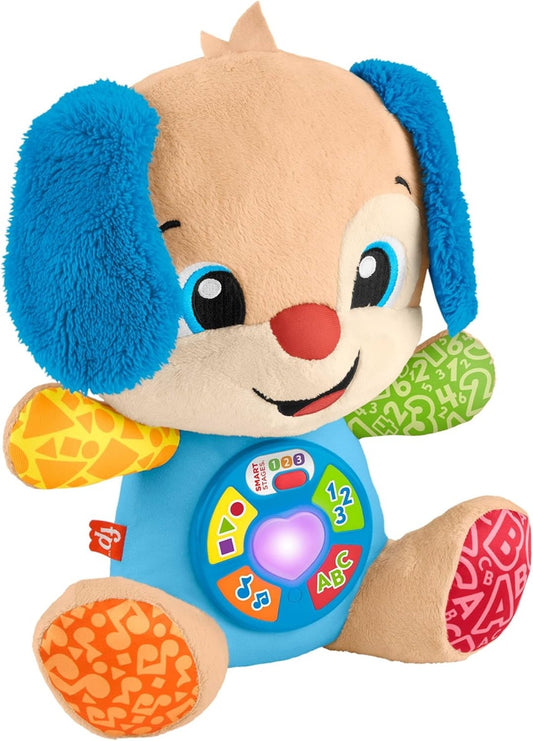 FISHER-PRICE JFD27 lær-hvalp på 5 sprog PL CZ SK HU ENG