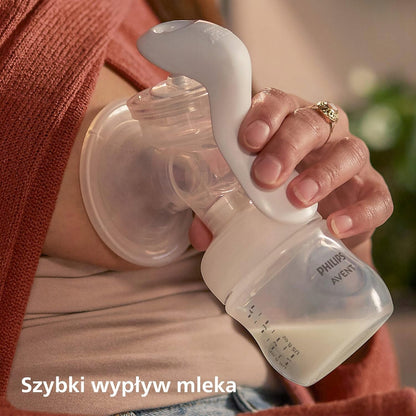 PHILIPS AVENT Natural SCF430/60 pompă de sân manuală + accesorii