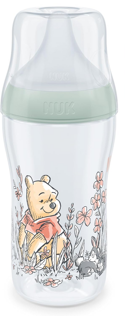 NUK Perfect Match-flaske 260 ml 3 m+ sut M mellem flow KUBUŚ PUCHATEK