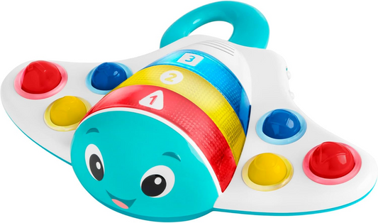 BABY EINSTEIN Pop & Explore płaszczka interaktywna w 3 językach 6 m+