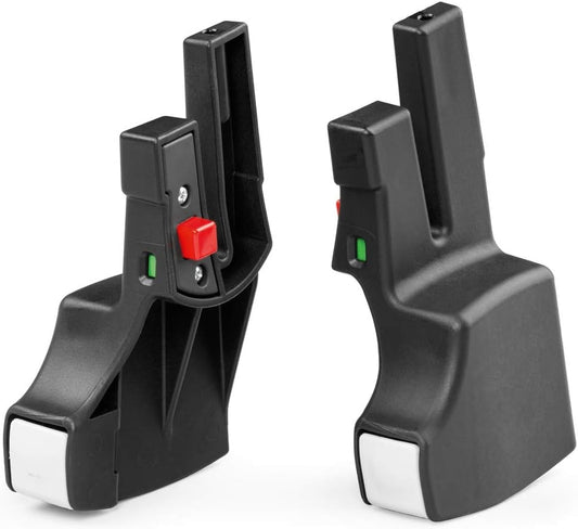 PEG PEREGO adapter fotelik PRIMO VIAGGIO wózki VELOCE VIVACE YPSI, czarne adaptery do wózka