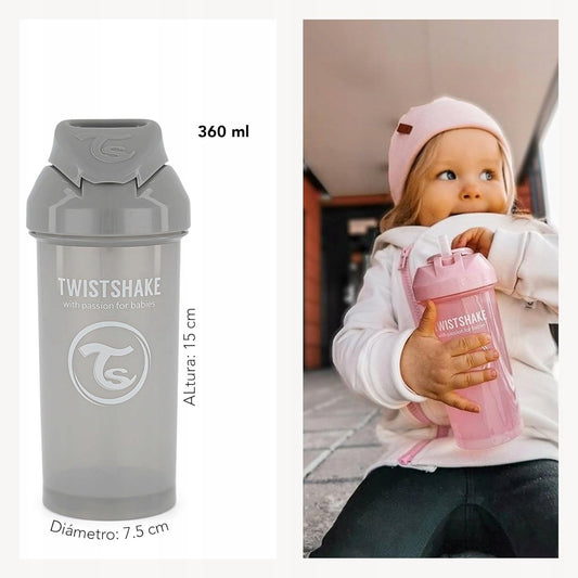 TWISTSHAKE ustnik i 2 słomki do kubka STRAW CUP