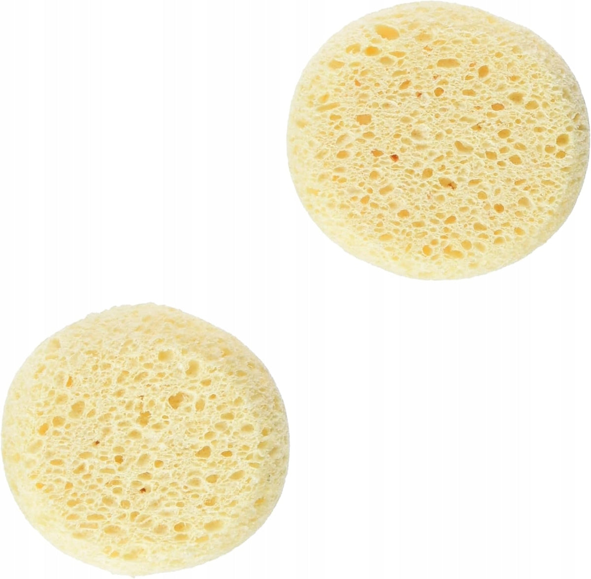 TIGEX naturalne gąbki roślinno-bawełniane dla dzieci 5x6 cm 2 sztuki