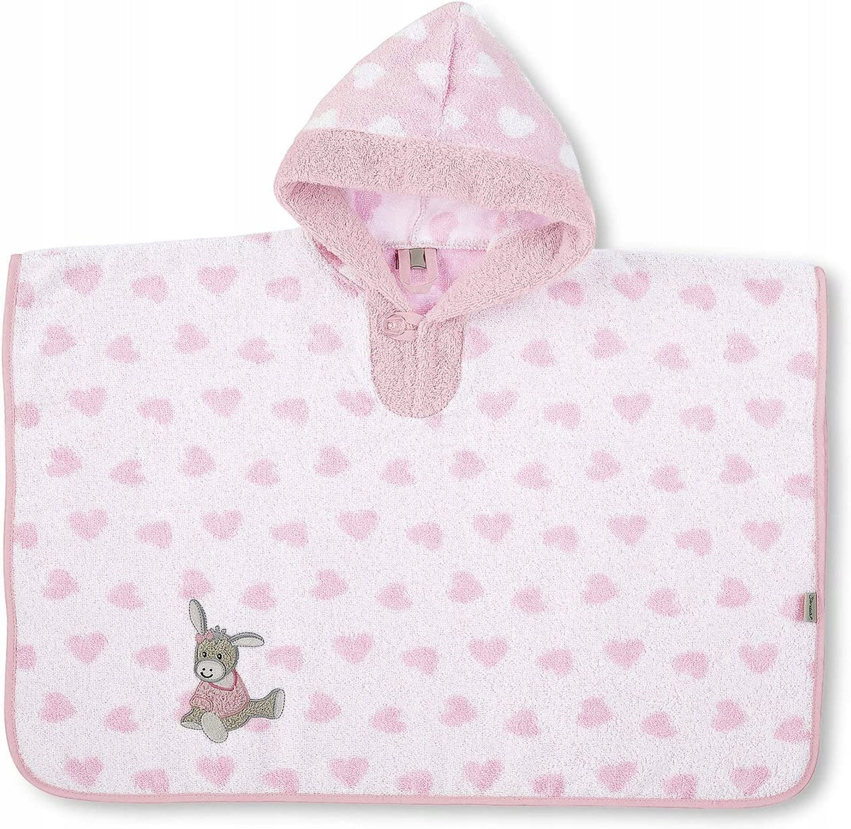 STERNTALER poncho met capuchon Ezel 50x70