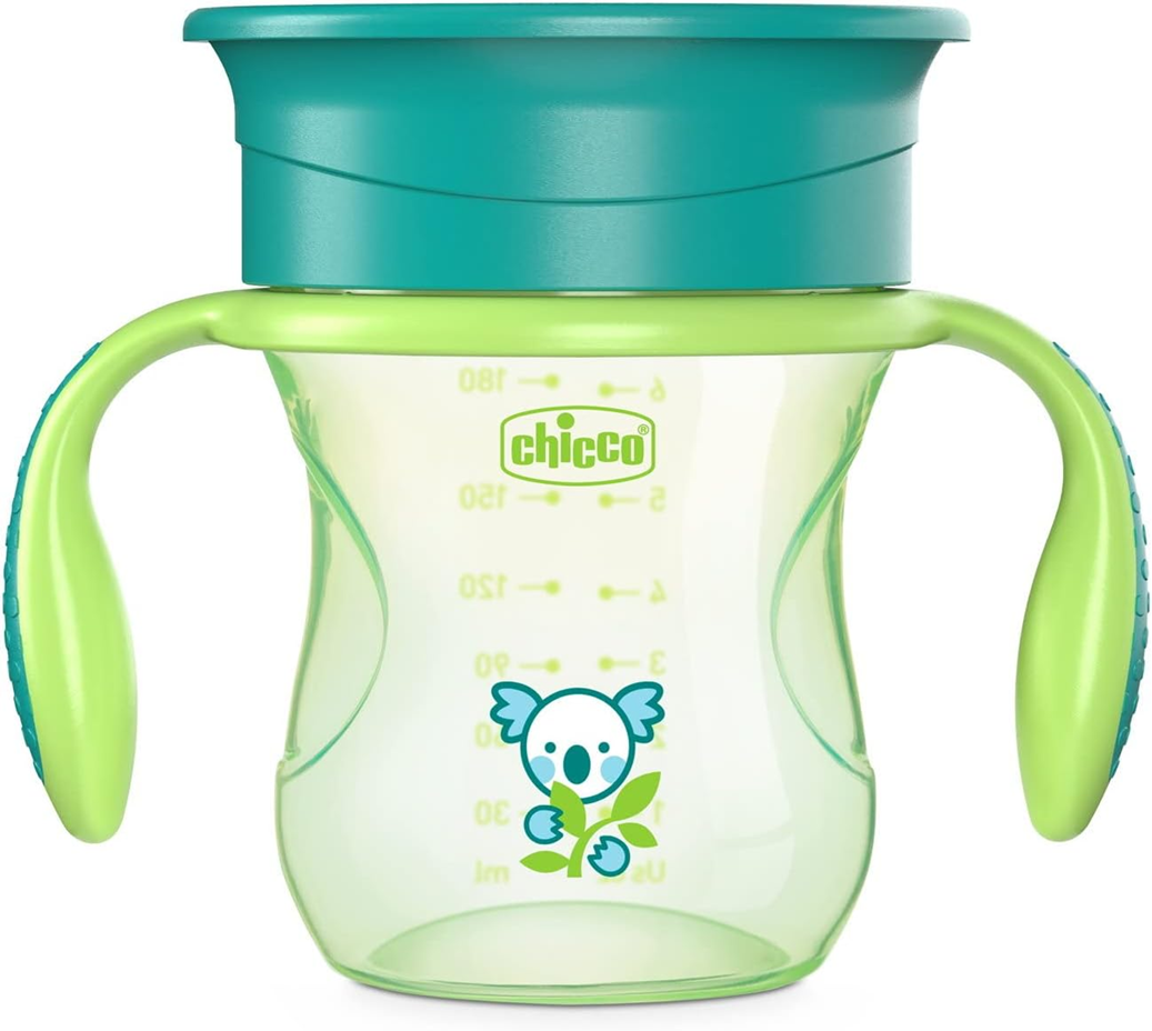 CHICCO Perfect Cup kubek niekapek ustnik 360 stopni 200 ml 12 m+