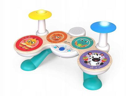 HAPE Baby Einstein tobă din lemn cu atingere pentru copii