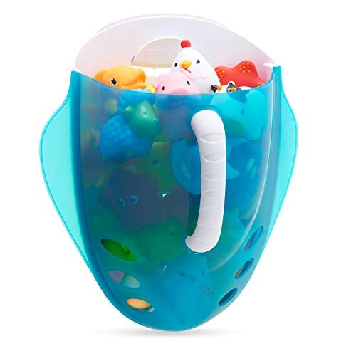 Munchkin Bath Toy Scoop kurv til badelegetøj blå