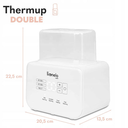 LIONELO THERMUP DOUBLE bottle and sippy cup warmer