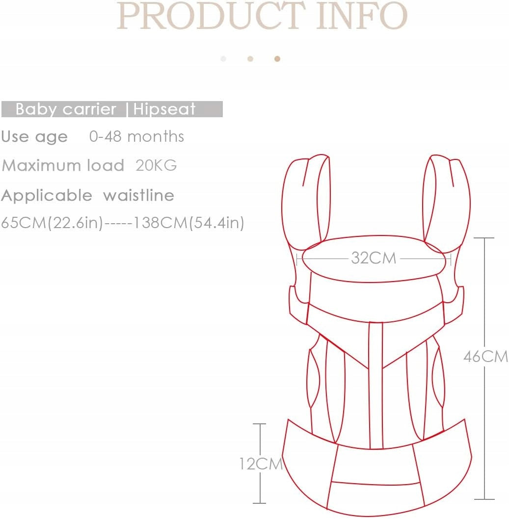 SONARIN porte-bébé ergonomique pour nourrissons