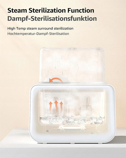 GROWNSY 6în1 sterilizator și încălzitor dublu