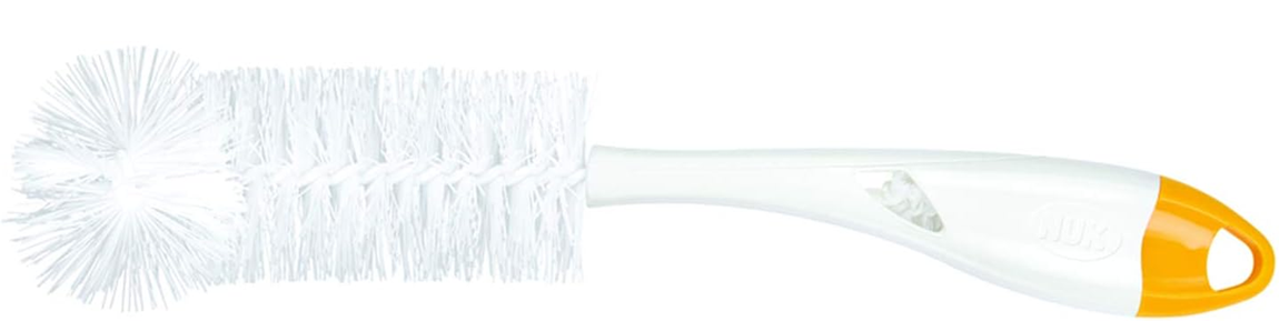 NUK 2 az 1-ben üveg- és cumitisztító kefe 28 cm