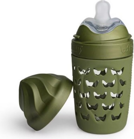 HEROBILITY Hero Eco sticlă cu husă 220 ml 6 m+ tetină M