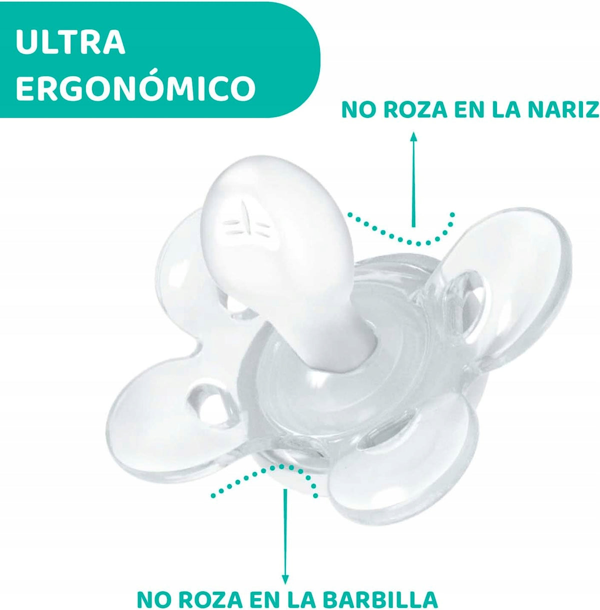 CHICCO PhysioForma silicone dummies x2