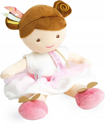 DOUDOU et COMPAGNIE Princesse Ombelline poupée peluche 27 cm