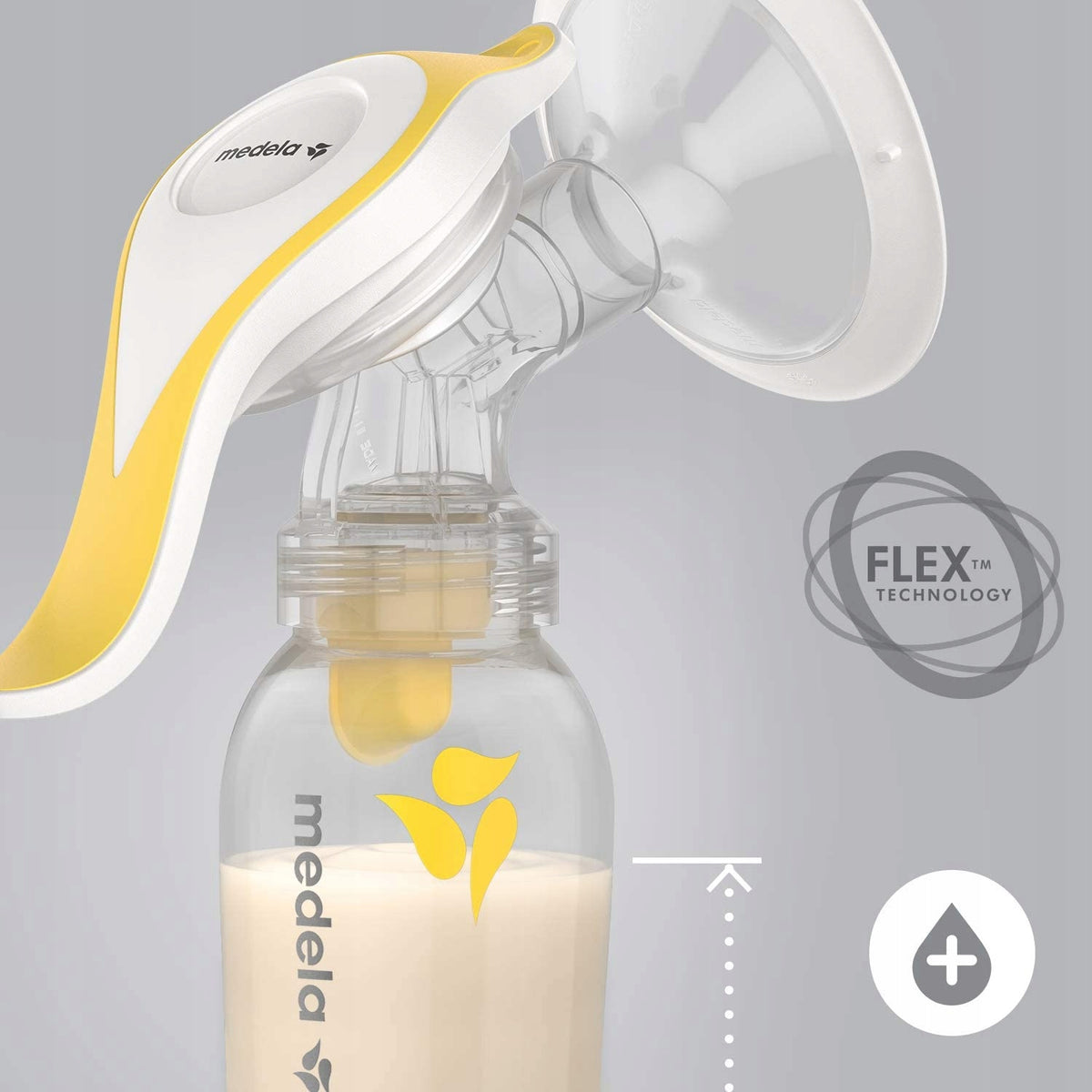 MEDELA Harmony Flex laktator ręczny 2fazowy U "O