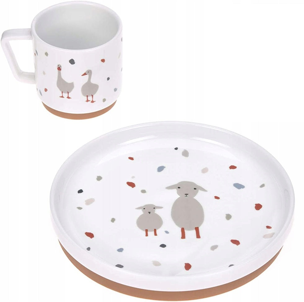 LASSIG Tiny Farmer porcelænssæt