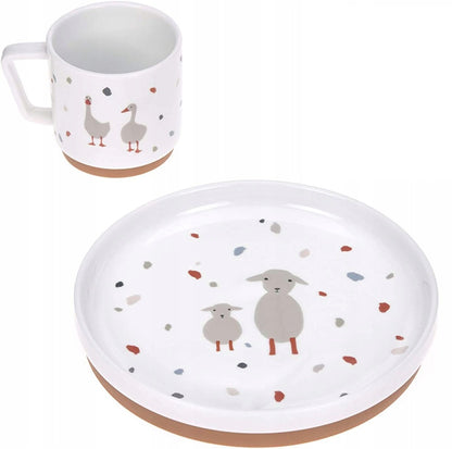 LASSIG Tiny Farmer porcelænssæt