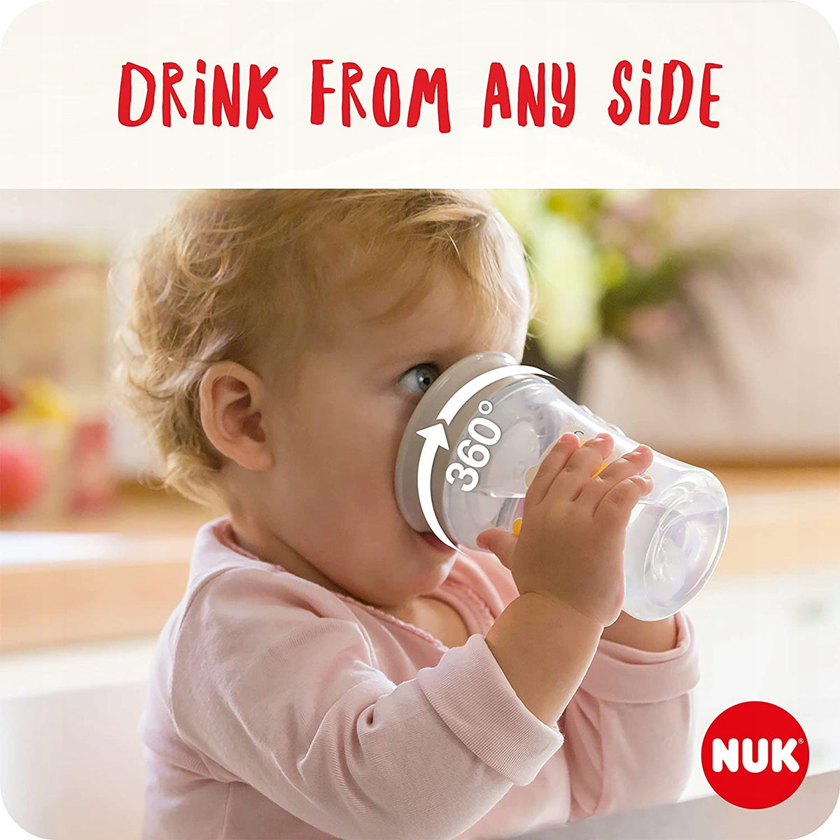 NUK Magic Cup NON-SPILL CUP 360° spout