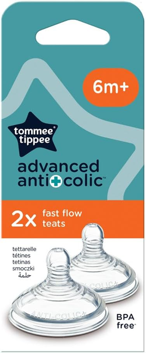 TOMMEE TIPPEE cumik 6 hónap+ 2 db ADVANCED ANTI-COLIC